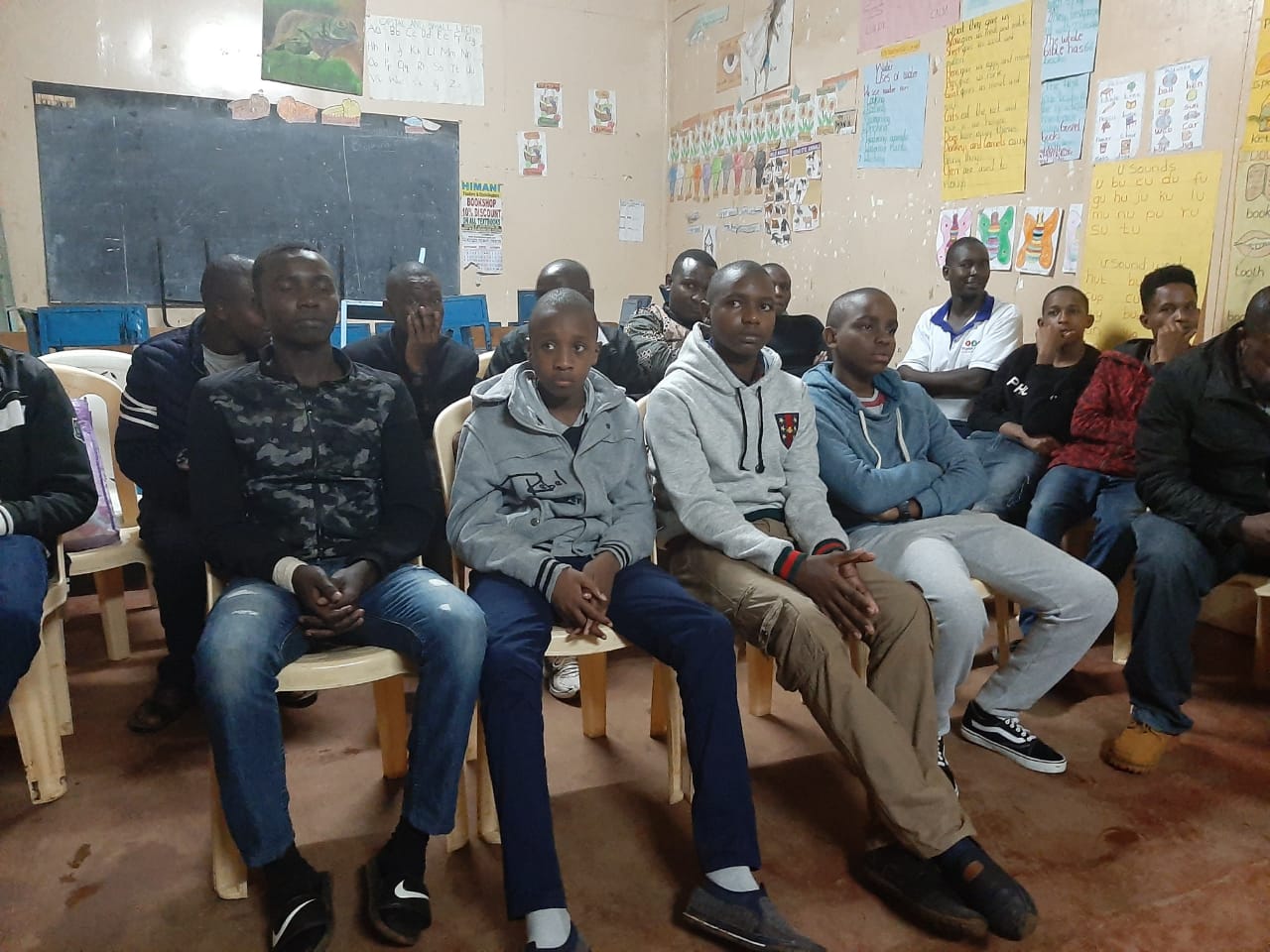 Men and Young men meeting day